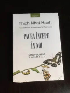 Pacea incepe in noi - Thich Nhat Hanh