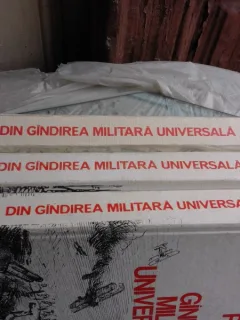 PAGINI DIN GANDIREA MILITARA UNIVERSALA - SIMION PITEA  3 VOLUME