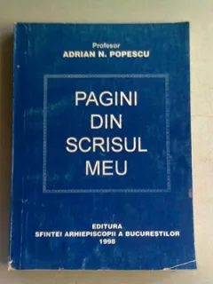PAGINI DIN SCRISUL MEU - ADRIAN N. POPESCU
