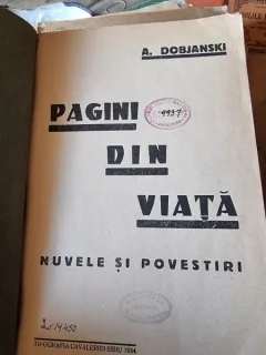 Pagini din viata - A. Dobjanski
