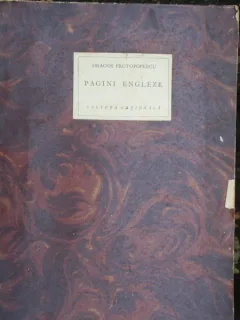 PAGINI ENGLEZE - DRAGOS PROTOPOPESCU