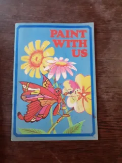 PAINT WITH US - VERSURI ZAMFIR VASILIU, ILUSTRATII DE VASILE OLAC  (EDITIE IN LIMBA ENGLEZA)