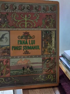 PANA LUI FINIST SOIMANUL , BASME FANTASTICE RUSESTI , IN ROMANESTE DE PASSIONARIA STOICESCU SI ANDREI IVANOV , ILUSTRATII DE I. BILIBIN , 1986