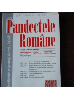 PANDECTELE ROMANE -