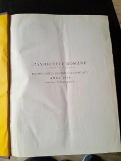 Pandectele romane pe anul 1930 , C. Hamangiu