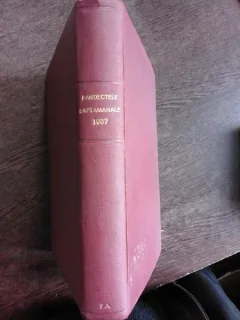 PANDECTELE SAPTAMANALE - 1937