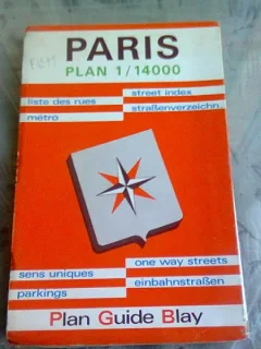 PARIS. PLAN GUIDE BLAY