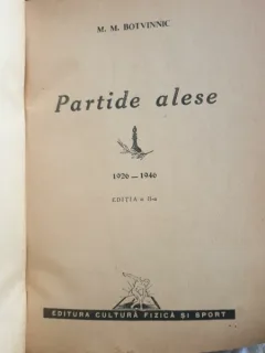 PARTIDE ALESE - M.M. BOTVINNIC (1926-1946)