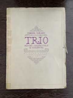 Partitura Cornel Taranu Trio pentru violina, viola si violoncel