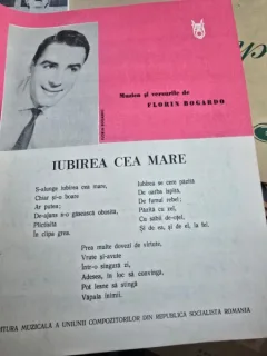 Partitura, Iubirea cea mare - Florin Bogardo
