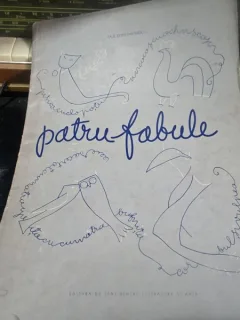Partitura Patru fabule - Paul Constantinescu