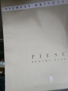 Partitura Piese pentru pian - Nicolae Brindus