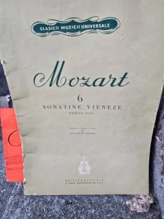 Partitura, Sonatine vieneze pentru pian - Mozart