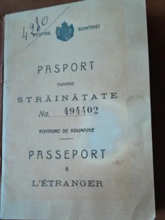 Pasaport pentru strainatate, Regatul Romaniei, Regele Ferdinand I