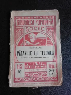 Pataniile lui Telemac - Fenelon