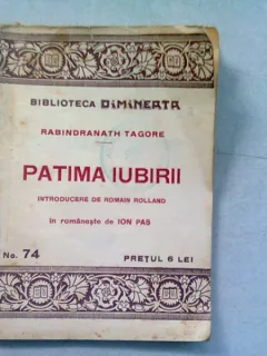 PATIMA IUBIRII - RABINDRANATH TAGORE
