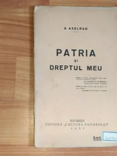 PATRIA SI DREPTUL MEU - A. AXELRAD