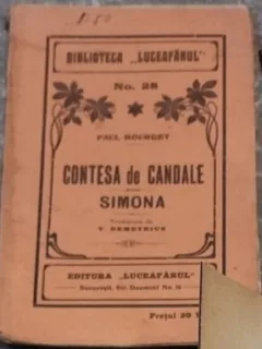 Paul Bourget - Contesa de Candale Simona