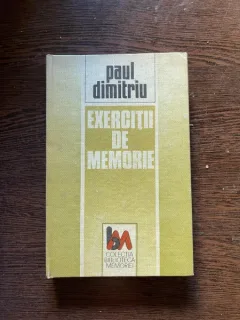 Paul Dimitriu - Exercitii de memorie