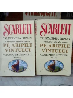 Pe aripile vintului , Alexandra Ripley , 1992 (doua volume)