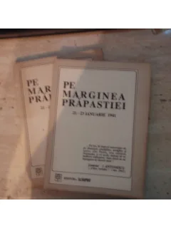 Pe marginea prapastiei, 21-23 ianuarie , (doua volume) , General I. Antonescu , 1941