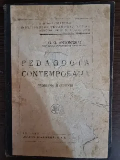 Pedagogia contemporana - G.G. Antonescu