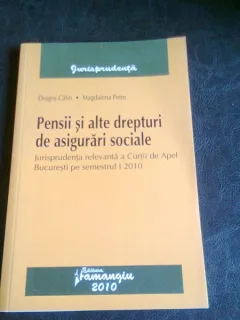 PENSII SI ALTE DREPTURI DE ASIGURARI SOCIALE - DRAGOS CALIN