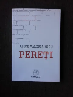 PERETI, POEZII - ALICE VALERIA MICU  (CU DEDICATIA AUTOAREI)