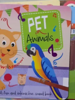 Pet animals (Animale de companie - carte in limba engleza)