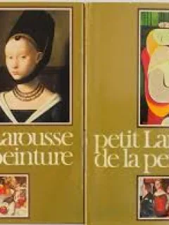 PETIT LAROUSSE DE LA PEINTURE - MICHEL LACLOTTE   2 VOLUME IN LIMBA FRANCEZA