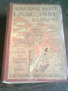 PETIT LAROUSSE ILLUSTRE , CLAUDE AUGE , 1925