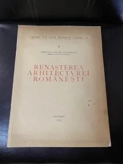 Petre Antonescu Renasterea Arhitecturei Romanesti