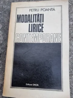 Petru Poanta - Modalitati Lirice Contemporane