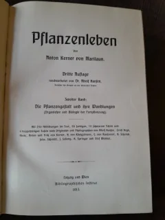 Pflanzenleben - Anton Kerner von Marilaun vol.2