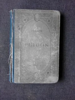 PHEDON - PLATON  (CARTE IN LIMBA GREACA, CU EXPLICATII IN LIMBA FRANCEZA)