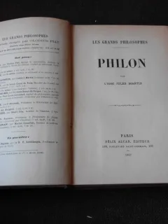 PHILON - JULES MARTIN  (CARTE IN LIMBA FRANCEZA)