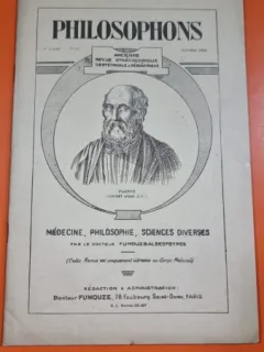 Philosophons 3 Annee Nr. 21 Octobre 1933