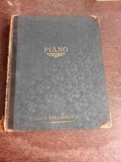 PIANO - SYLVIA DRAGOIESCU, PARTITURI