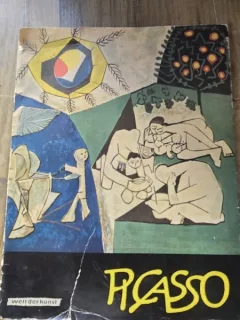 Picasso. Album of reproductions in German Berlin 1976, painting suprarealism cubism