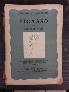 PICASSO - GERTRUDE STEIN  (TEXT IN LIMBA FRANCEZA)