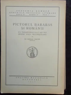 PICTORUL BARABAS SI ROMANII - ANDREI VERESS