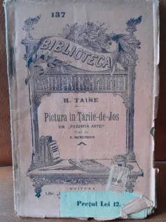 Pictura in Tarile de Jos - H.Taine