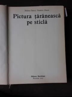 PICTURA TARANEASCA PE STICLA - JULIANA DANCU