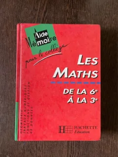 Pierre Ciurel Les Maths de la 6  a la 3