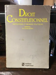 Pierre-Henri Chalvidan - Droit Constitutionnel