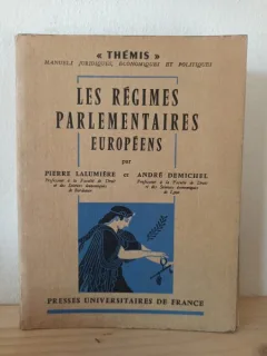 Pierre Lalumiere, Andre Demichel - Les Regimes Parlementaires Europeens