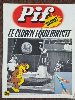 Pif Gadget Le clown Equilibriste