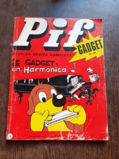 PIF GADGET NR.103, UN HARMONICA