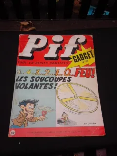Pif Gadget nr.122, text in limba franceza