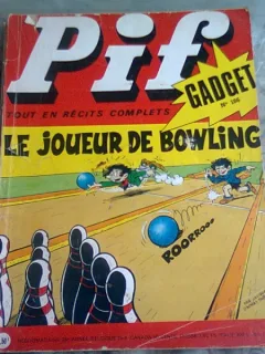 PIF GADGET NR.186 - LE JOUEUR DE BOWLING